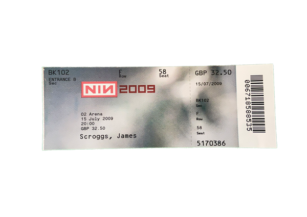 NINE INCH NAILS Wave Goodbye 1989-2009 (L)